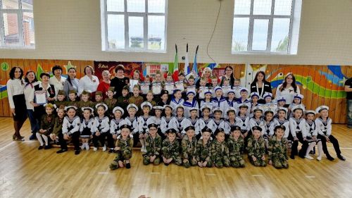 В Лаишевском районе прошел смотр строя и песни среди дошкольников