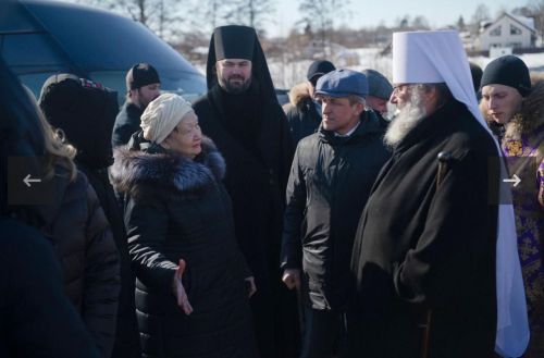 Фарид Мухаметшин  передал икону Казанской Божьей Матери в храм села Среднее Девятово Лаишевского района