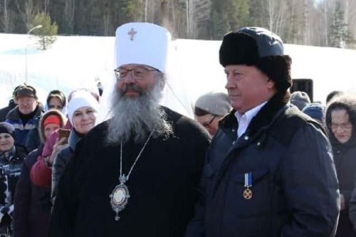 Фарид Мухаметшин  передал икону Казанской Божьей Матери в храм села Среднее Девятово Лаишевского района