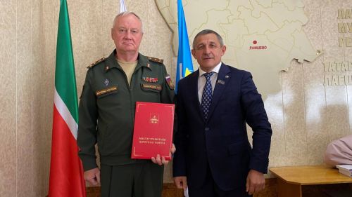 Полковник запаса Александр Афанасьев празднует юбилей