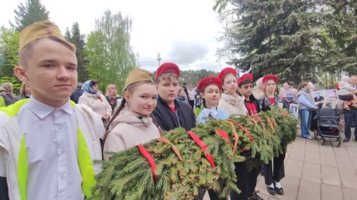 В селе Песчаные Ковали Лаишевского района отдали дань памяти защитникам Родины