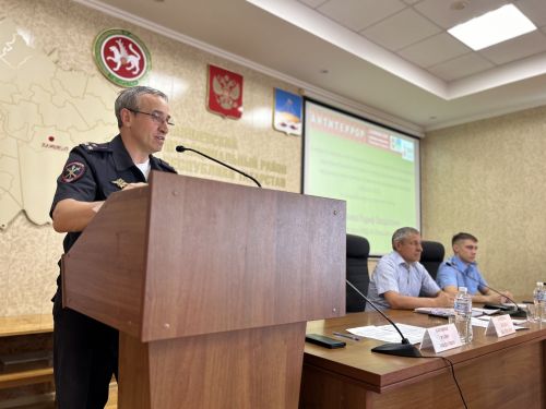 В Лаишевском районе состоялось очередное заседание антитеррористической комиссии