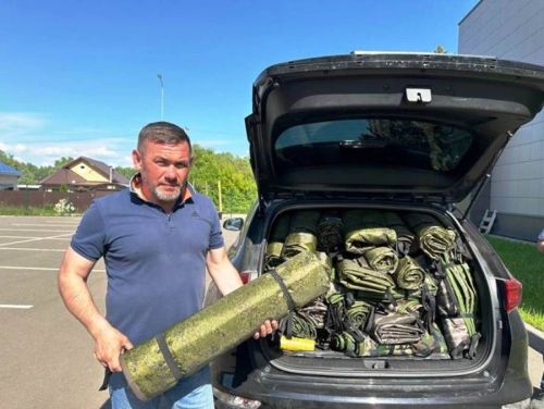 «Үзебезнекеләргә ярдәм»: 380 тепловизорлардан саклану одеялы фронтка тапшырылган
