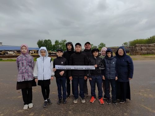 Учащиеся Лаишевского района совершили экскурсию на сельхозпредприятие