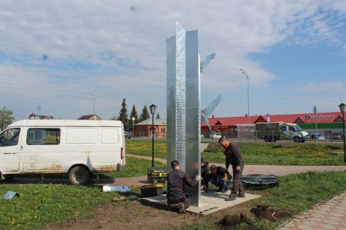 В Лаишевском районе установили памятник участникам Великой Отечественной войны