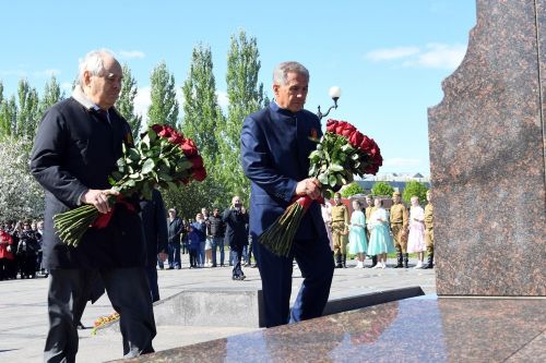 Обращение Раиса Республики Татарстан Р.Н. Минниханова по случаю 80-й годовщины Победы в Великой Отечественной войне