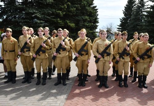 Огонь памяти зажжен в лаишевском парке Победы