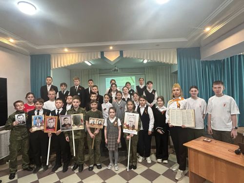 Учащиеся Лаишевского района провели акцию «Бессмертный полк»