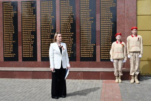 Огонь памяти зажжен в лаишевском парке Победы