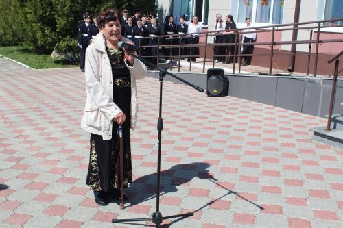 В Лаишевском техникуме прошел митинг, посвященный 80-летию Великой Победы