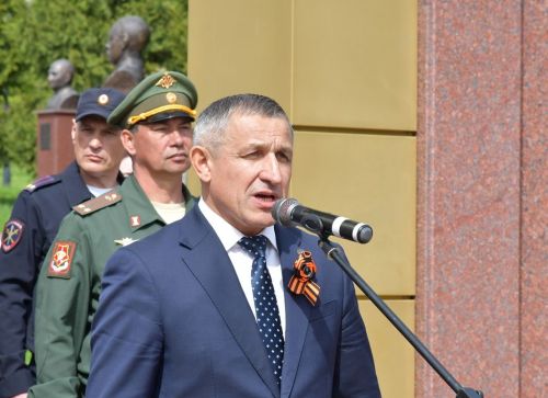 Огонь памяти зажжен в лаишевском парке Победы