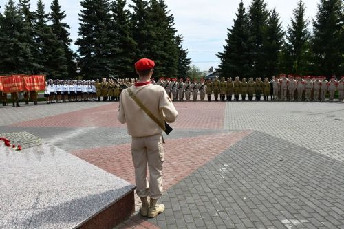 Огонь памяти зажжен в лаишевском парке Победы