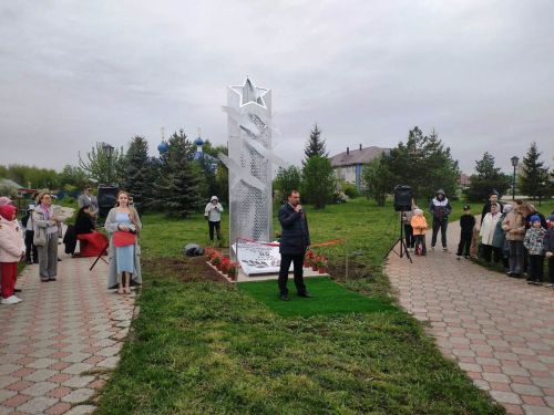 Сокурыда Җиңүнең 80 еллыгына сугыш геройларына стела ачтылар