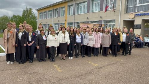 Юбилей Великой Победы в Лаишеском районе отметили музыкой и театральными инсценировками