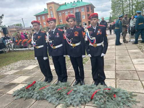 В Столбищенском поселении Лаишевского района 9 Мая встретили парадом