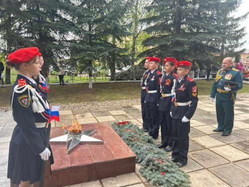 Столбище отметило день Победы торжественным парадом