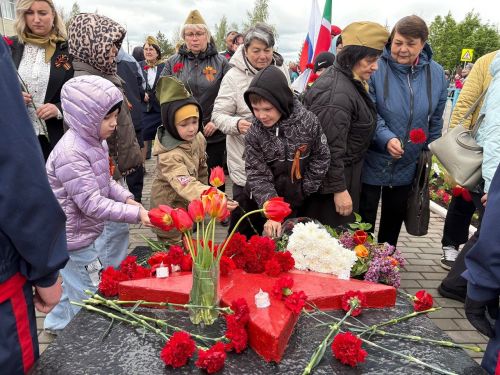 Юбилей Великой Победы в Лаишеском районе отметили музыкой и театральными инсценировками