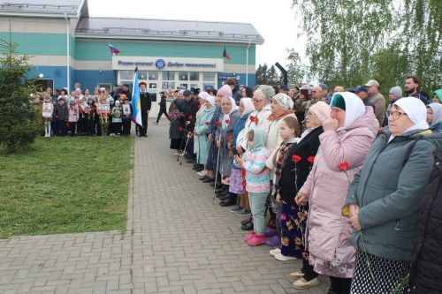 В селе Кирби Лаишевского района открыли памятник односельчанам-участникам боевых действий
