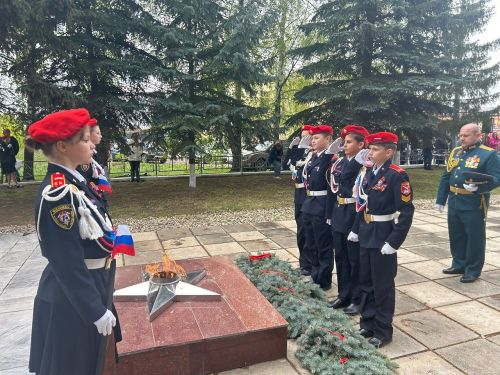 В Столбищенском поселении Лаишевского района 9 Мая встретили парадом