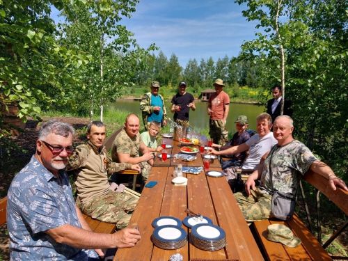 В Лаишевском районе устроили рыбалку для участников СВО