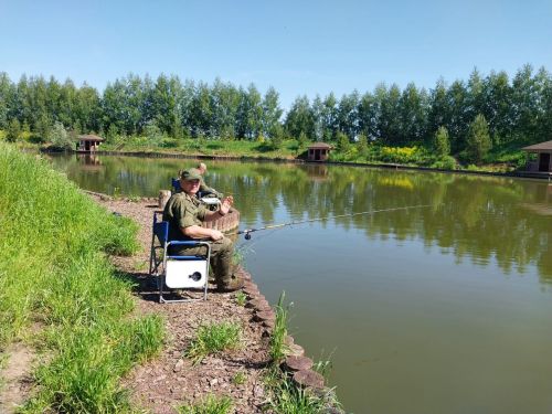 В Лаишевском районе устроили рыбалку для участников СВО