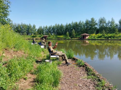 В Лаишевском районе устроили рыбалку для участников СВО