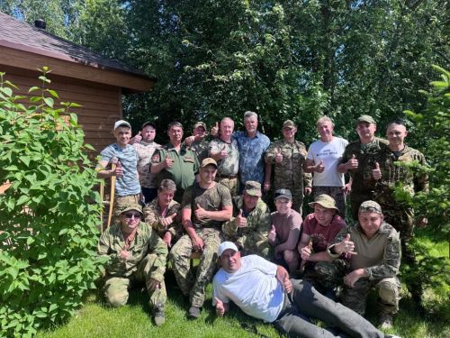 В Лаишевском районе устроили рыбалку для участников СВО
