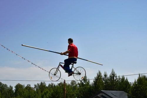 Сабантуй в Лаишево: народные забавы