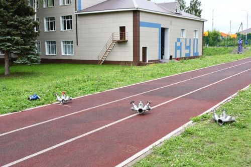 На стадионе ЛТЭТ прошли соревнования пожарных расчетов