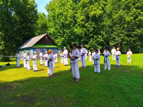 Болгарские каратисты провели совместную тренировку с лаишевскими спортсменами