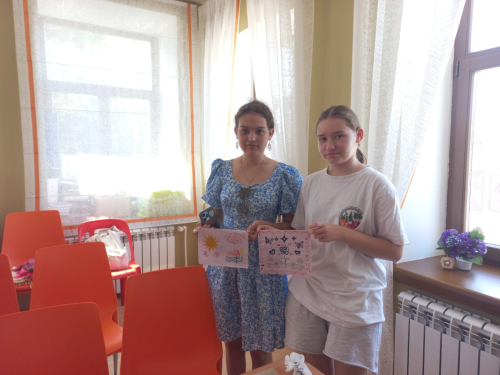 В музее Лаишевского края провели мастер-класс по старинной технике росписи тканей
