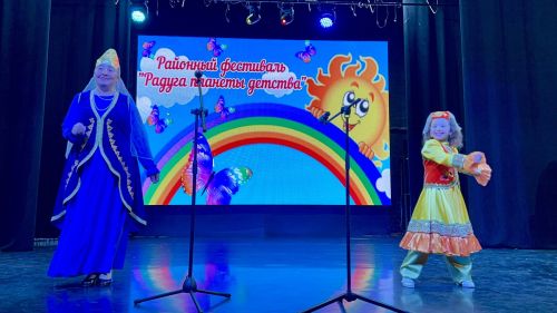 В Лаишево прошел фестиваль «Радуга планеты детства»