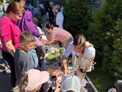 День защиты детей в Лаишевском районе встретили праздничной ярмаркой