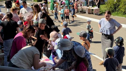 День защиты детей в Лаишевском районе встретили праздничной ярмаркой