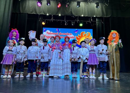 В Лаишево прошел фестиваль «Радуга планеты детства»