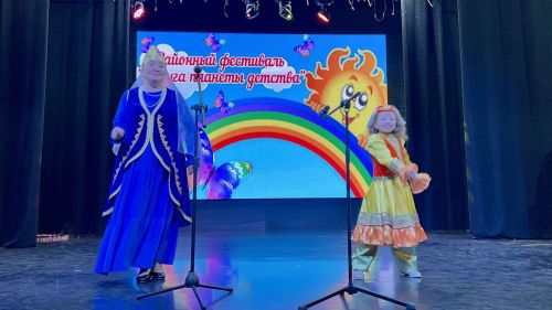 В Лаишево прошел фестиваль «Радуга планеты детства»