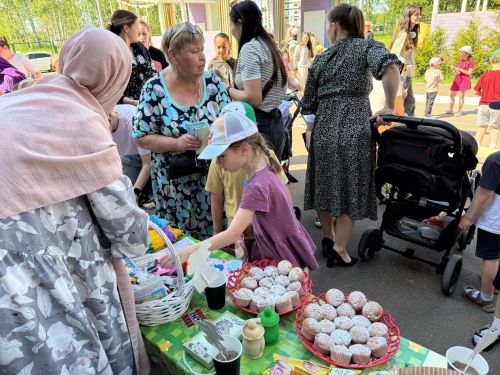 День защиты детей в Лаишевском районе встретили праздничной ярмаркой
