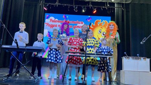 В Лаишево прошел фестиваль «Радуга планеты детства»