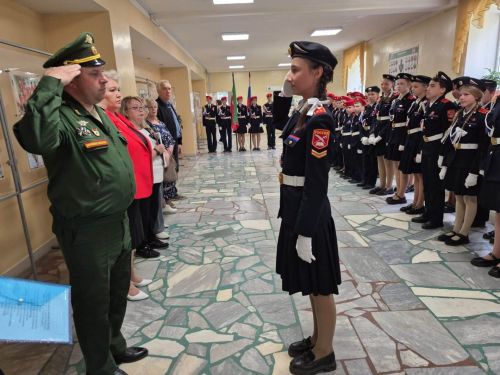 Алексей Петрович Малышев исемендәге Столбище мәктәбендә Советлар Союзы Герое кызы булды