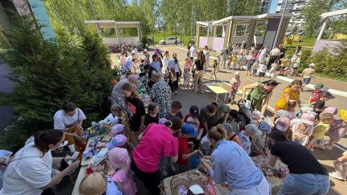 Лаеш районында балаларны яклау көнен бәйрәм ярминкәсе белән каршыладылар
