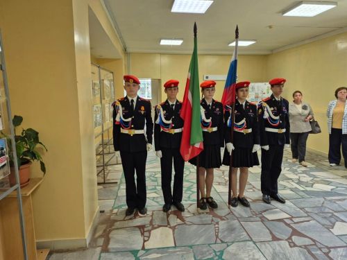 Алексей Петрович Малышев исемендәге Столбище мәктәбендә Советлар Союзы Герое кызы булды