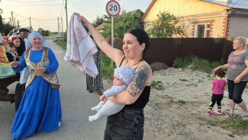 Красивая традиция сбора полотенец перед Сабантуем возрождается в Лаишево