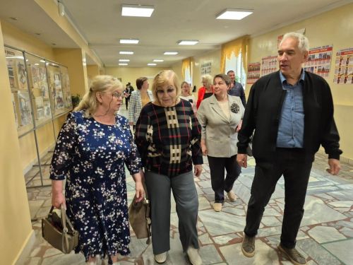 Алексей Петрович Малышев исемендәге Столбище мәктәбендә Советлар Союзы Герое кызы булды