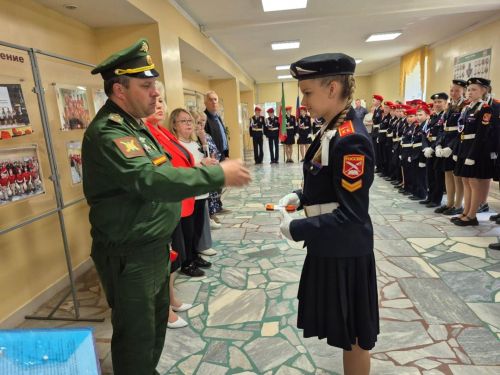 Алексей Петрович Малышев исемендәге Столбище мәктәбендә Советлар Союзы Герое кызы булды