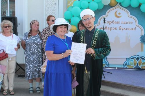 Курбан-байрам в Лаишеве встретили масштабным праздником