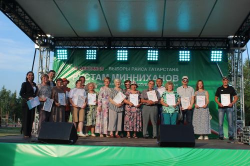 Фестиваль добрососедства «Наш двор» прошел в Лаишеве