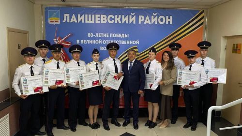 Поощрена лаишевская команда «Пиранья»