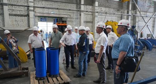 Участники форума «Агроволга» посетили заводы по производству мелиоративной техники в Лаишевском районе