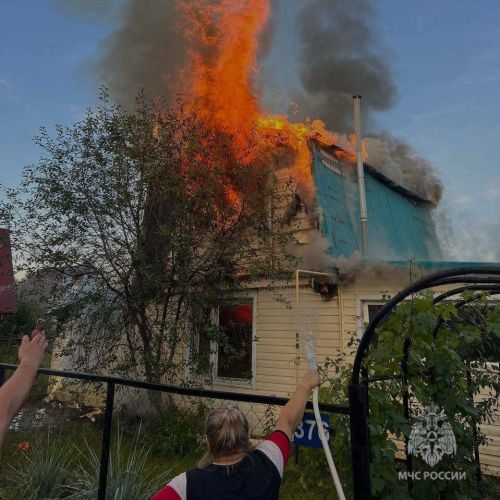 Жители Лаишевского района остановили распространение огня до приезда пожарных