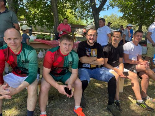 Футбольный праздник в посёлке имени 25 Октября